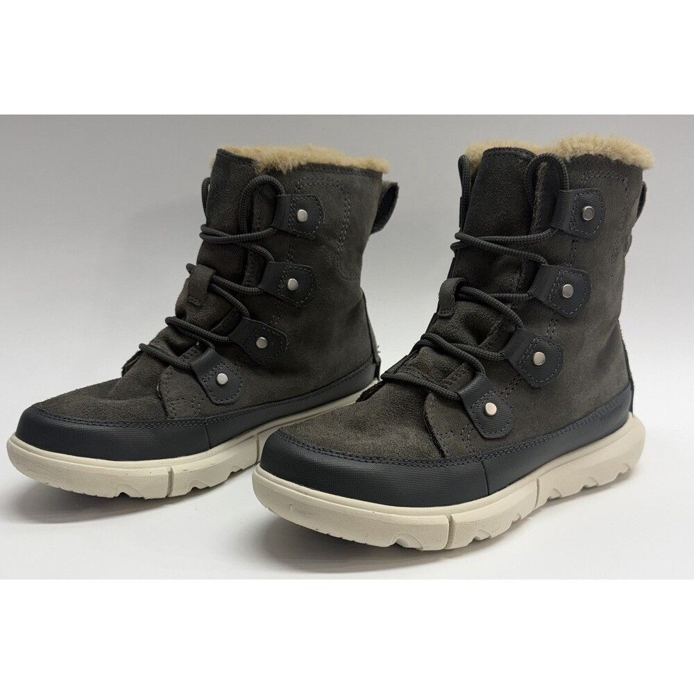 Sorel Explorer II Joan Cozy Waterproof Boots Women’s 6.5 Faux Fur Winter